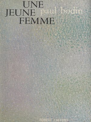 cover image of Une jeune femme